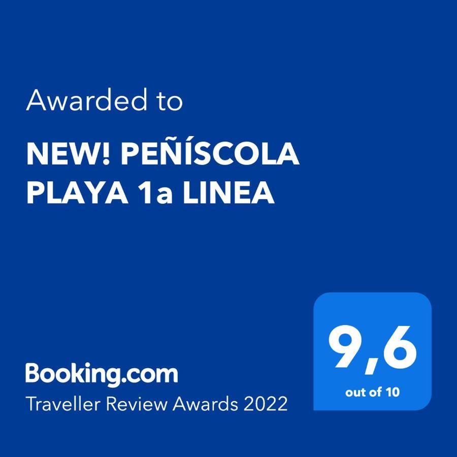 New! Peniscola Playa 1A Linea Apartment Exterior photo